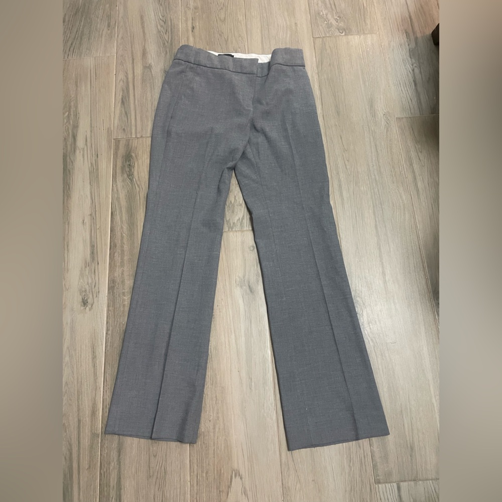 J Crew gray trousers size 8